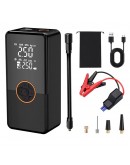 Стартер за кола компресор за гуми USB захранване LED светлина 4в1